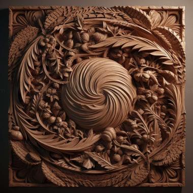 Patterns and decorations stl centered 4 3d model